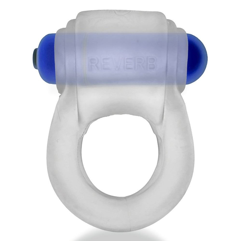 OXBALLS - ANILLO PARA PENE HUNKYJUNK REVRING CON BALA VIBRADORA HIELO CLARO