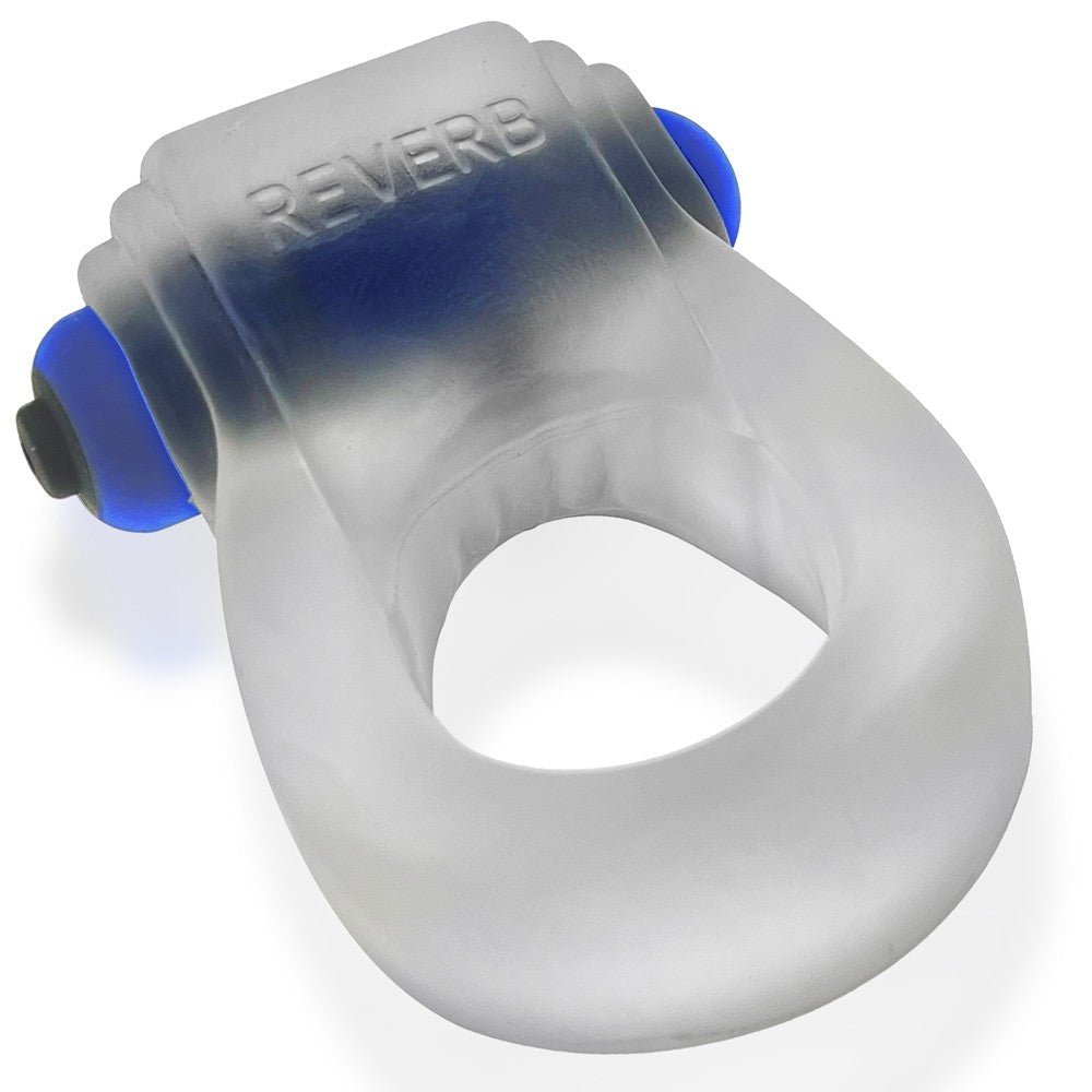 OXBALLS - ANILLO PARA PENE HUNKYJUNK REVRING CON BALA VIBRADORA HIELO CLARO