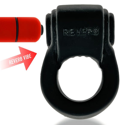 OXBALLS - HUNKYJUNK REVRING COCKRING WITH BULLET VIBRATOR TAR ICE
