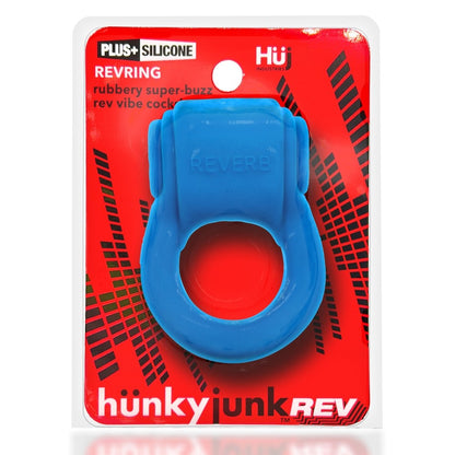 OXBALLS - ANILLO PARA PENE HUNKYJUNK REVRING CON VIBRADOR BALA AZUL VERDOSO HIELO