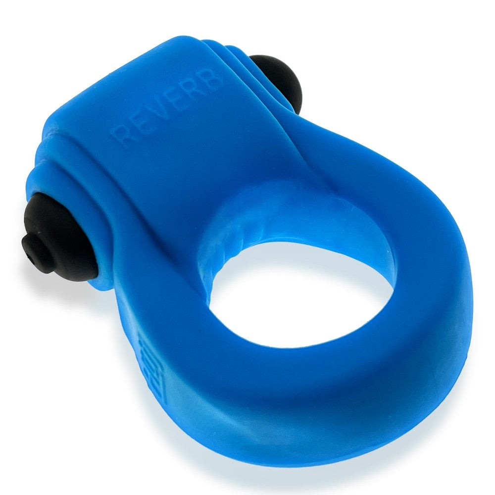 HUNKYJUNK REVRING COCKRING WITH BULLET VIBRATOR TEAL ICE