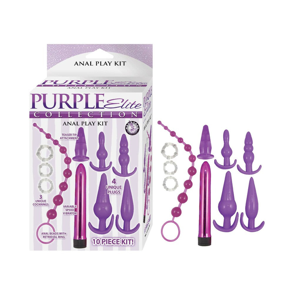 NASSTOYS - PURPLE ELITE COLLECTION ANAL PLAY KIT PURPLE
