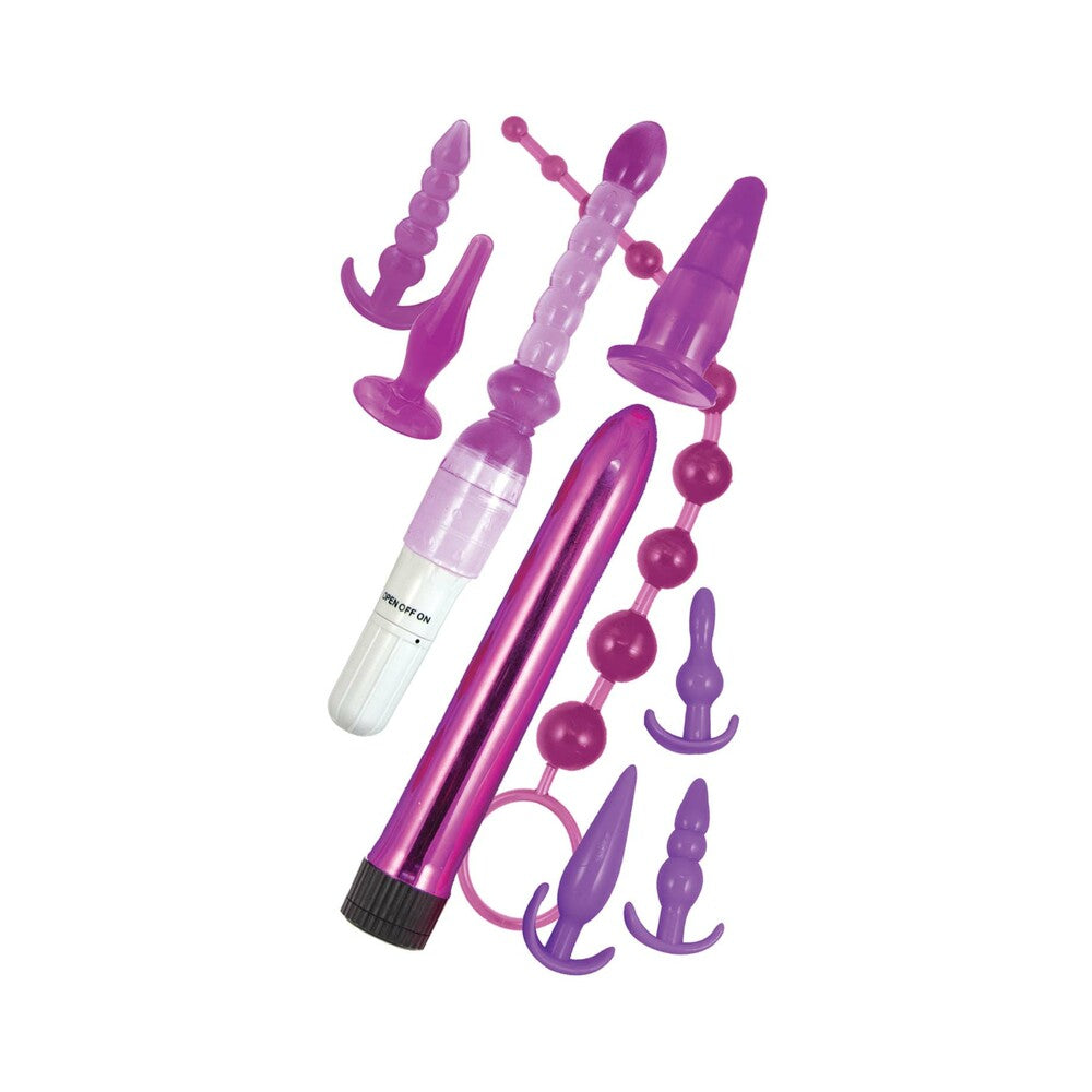 NASSTOYS - PURPLE ELITE COLLECTION SUPREME ANAL PLAY KIT PURPLE