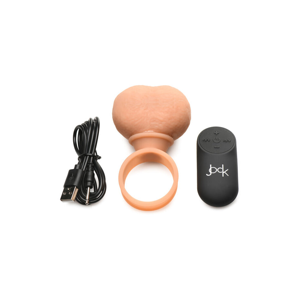 CURVE NOVELTIES - JOCK 28X VIBRATING SILICONE BALLS X-LARGE