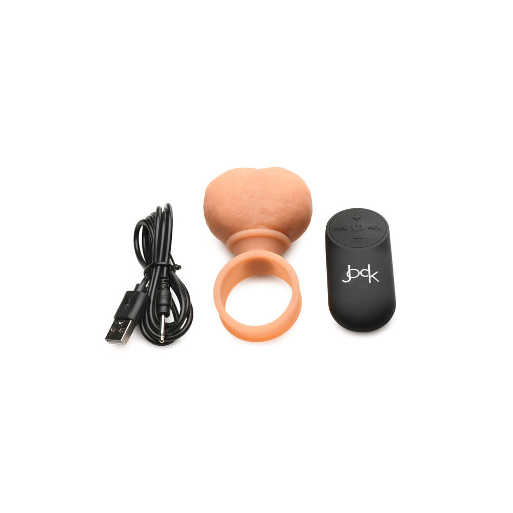 CURVE NOVELTIES - JOCK 28X VIBRATING SILICONE BALLS LARGE