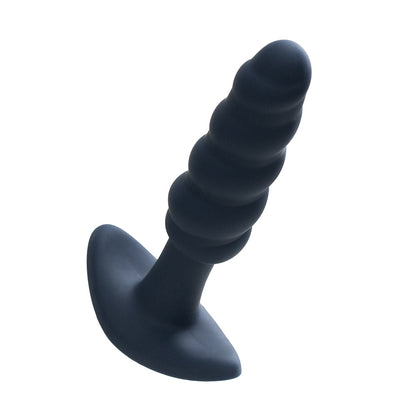 VEDO TWIST RECHARGEABLE SILICONE VIBRATING ANAL PLUG BLACK