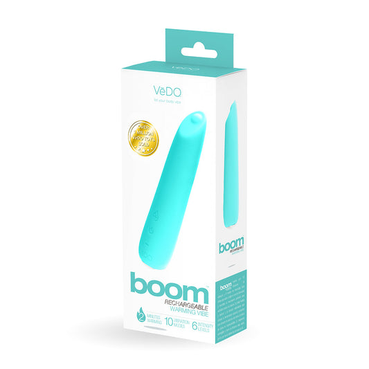VEDO - BOOM RECHARGEABLE WARMING SILICONE SLIMLINE VIBRATOR