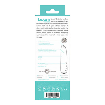 VEDO - BOOM RECHARGEABLE WARMING SILICONE SLIMLINE VIBRATOR