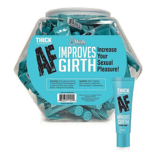 LITTLE GENIE - THICK AF GIRTH CREAM 65-PIECE FISHBOWL DISPLAY