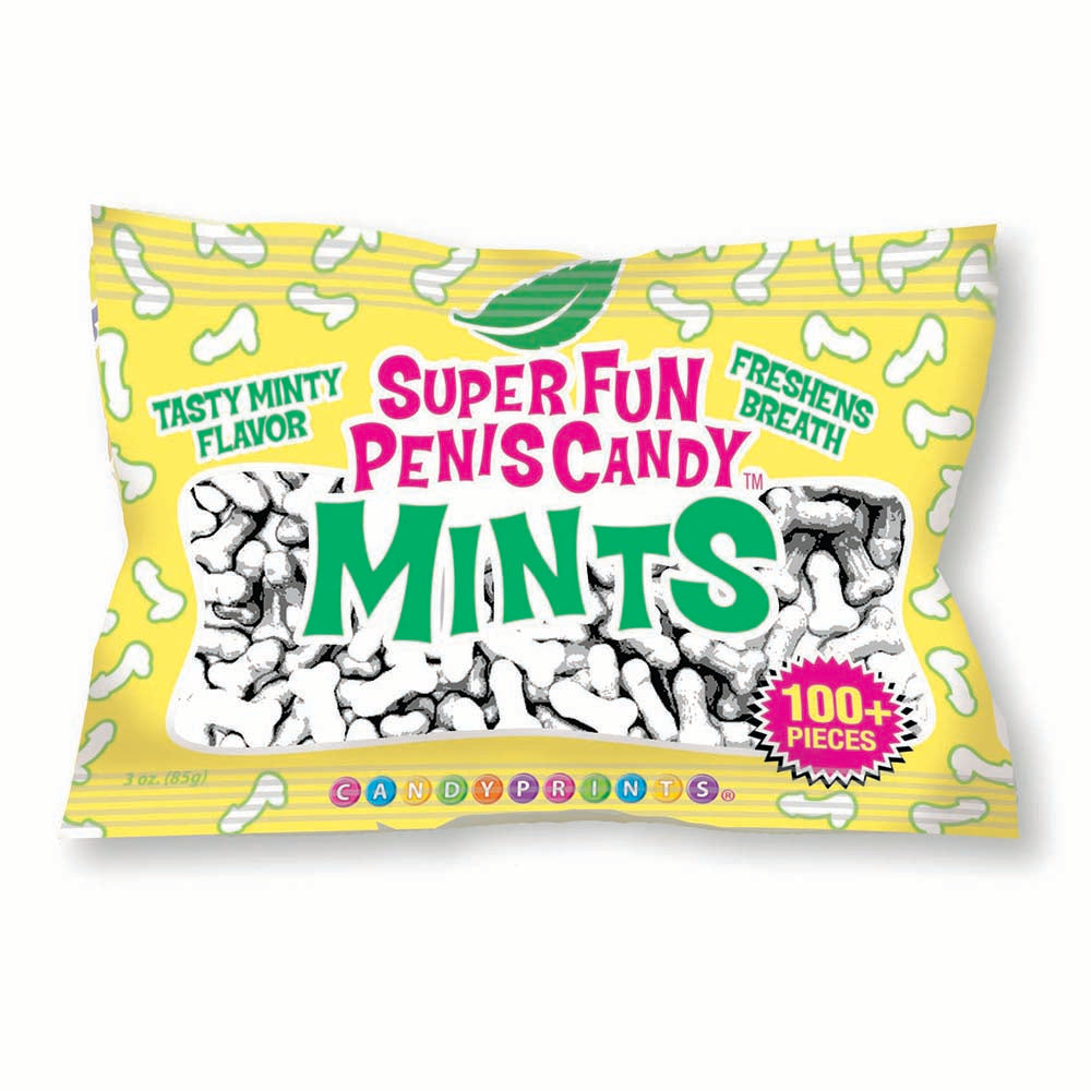 SUPER FUN PENIS CANDY MINTS 3 OZ. BAG