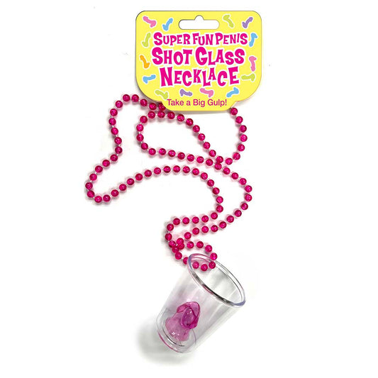 SUPER FUN PENIS SHOT GLASS NECKLACE