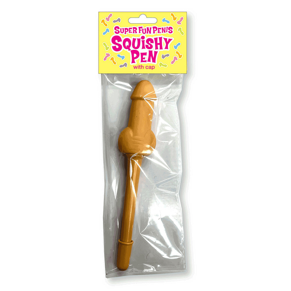 PEQUEÑO GENIO - BOLÍGRAFO APRETABLE DE PENE SÚPER DIVERTIDO