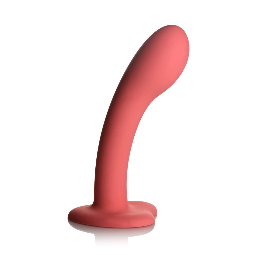 CURVE NOVELTIES - SIMPLY SWEET G-SPOT 7 IN. SILICONE DILDO PINK
