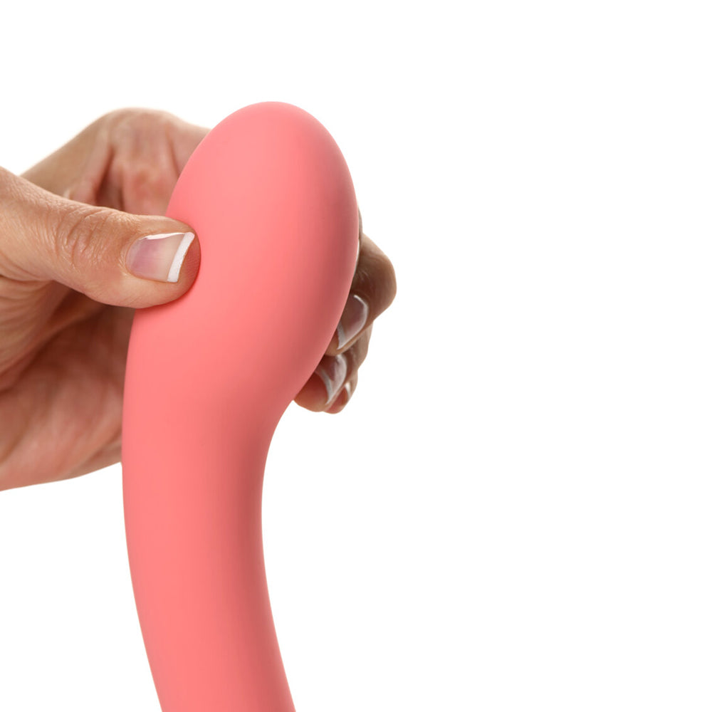 CURVE NOVELTIES - SIMPLY SWEET G-SPOT 7 IN. SILICONE DILDO PINK