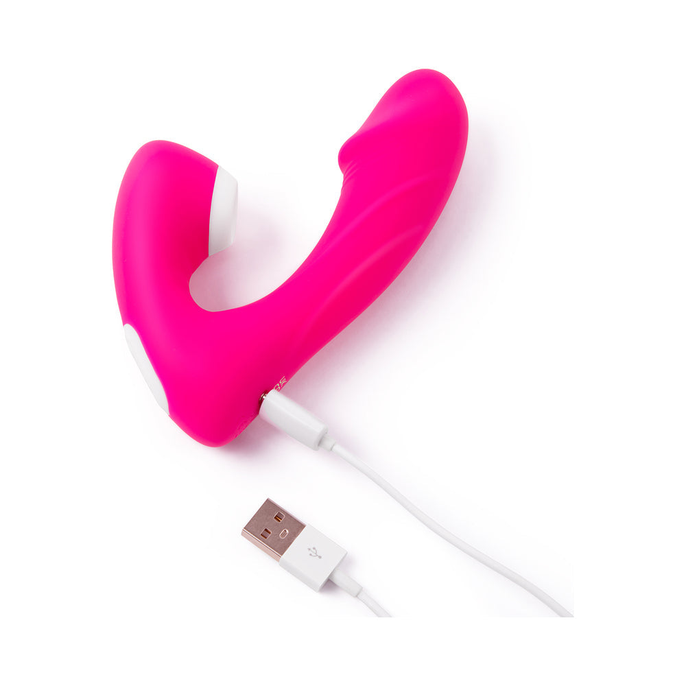 TOGETHER INTERNAL KISS REMOTE CONTROL VIBE PINK