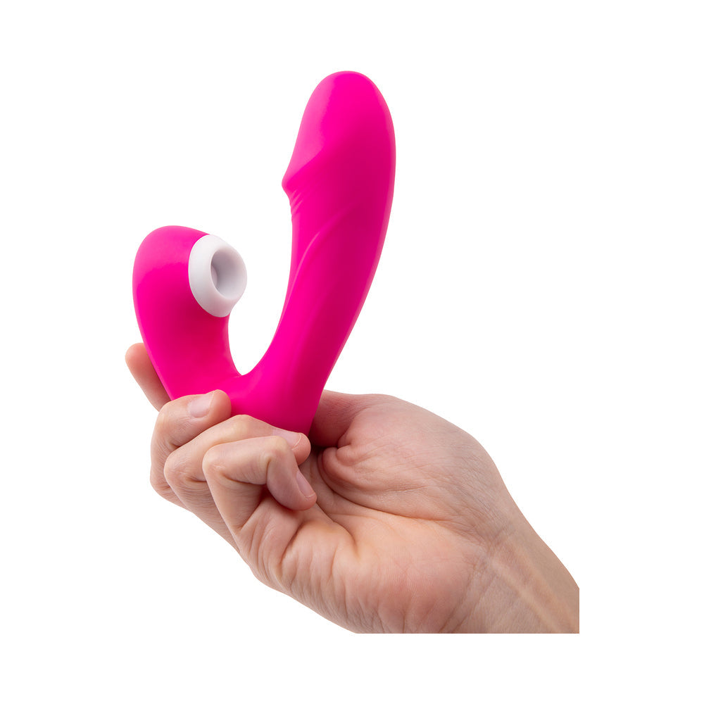TOGETHER INTERNAL KISS REMOTE CONTROL VIBE PINK