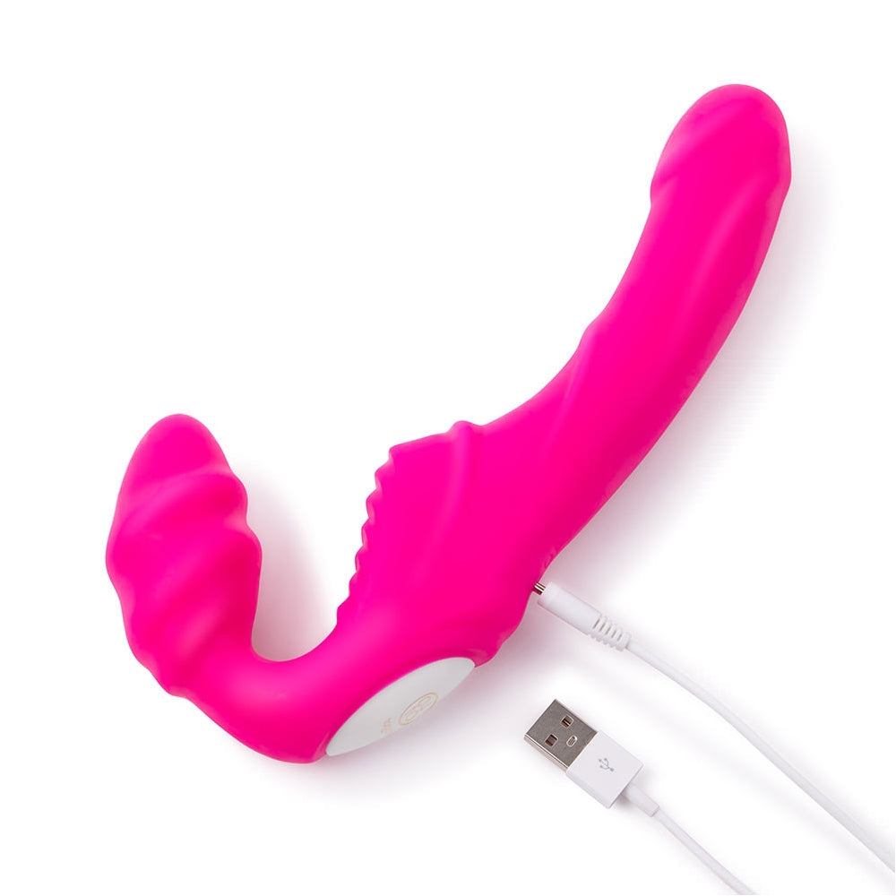 TOGETHER TOY - TOGETHER STRAPLESS REMOTE CONTROL VIBRATOR PINK