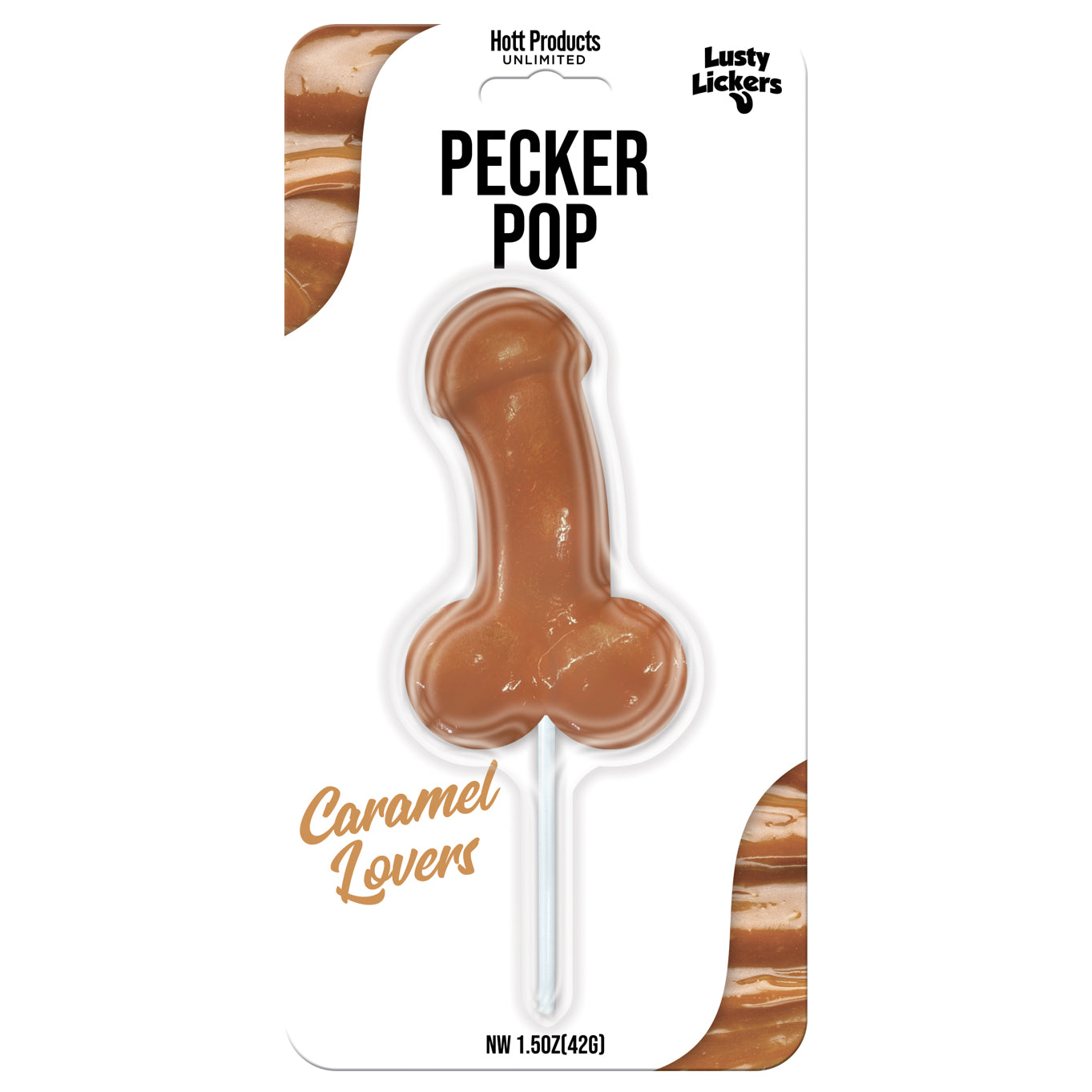 PECKER POP CARAMEL LOVERS
