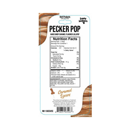 HOTT PRODUCTS - PECKER POP CARAMEL LOVERS