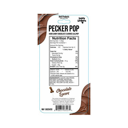 HOTT PRODUCTS - AMANTES DEL CHOCOLATE PECKER POP