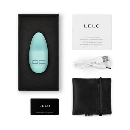 LELO LILY 3 RECHARGEABLE MINI SILICONE VIBRATOR POLAR GREEN