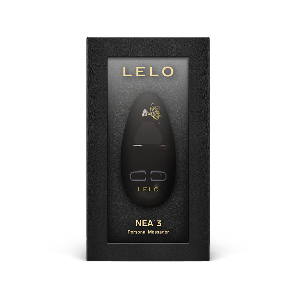 LELO NEA 3 RECHARGEABLE MINI SILICONE VIBRATOR BLACK