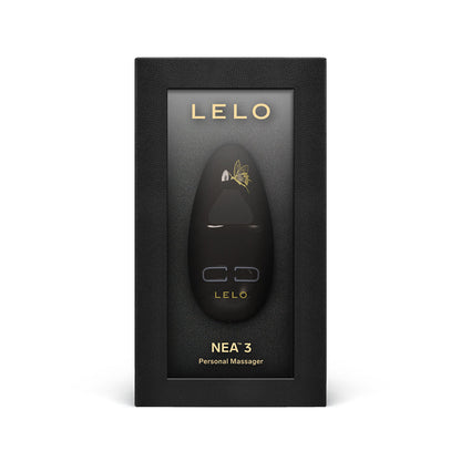 LELO NEA 3 RECHARGEABLE MINI SILICONE VIBRATOR BLACK