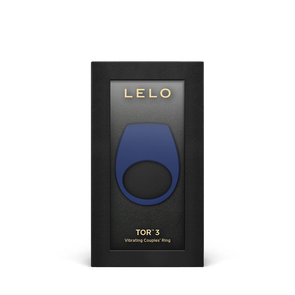 LELO - TOR 3 VIBRATING COCKRING BASE BLUE