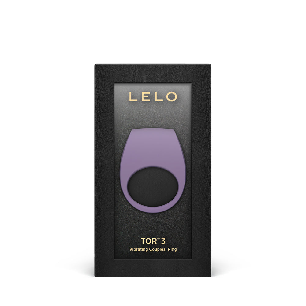LELO TOR 3 VIBRATING COCKRING VIOLET DUST