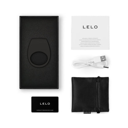 LELO TOR 3 VIBRATING COCKRING BLACK