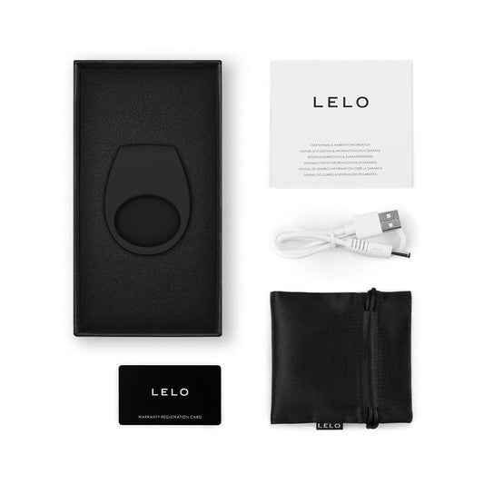 LELO TOR 3 VIBRATING COCKRING BLACK