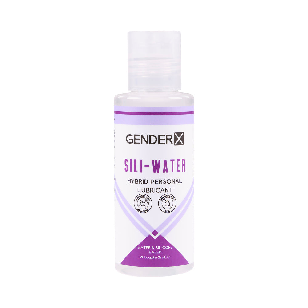 GENDER X SILI-WATER HYBRID PERSONAL LUBRICANT 2 OZ.