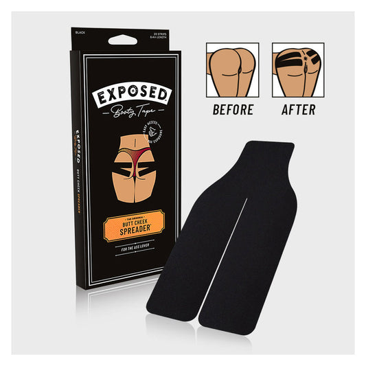 COUPLES CO. - EXPOSED BOOTY TAPE (20 PIECES PER BOX)