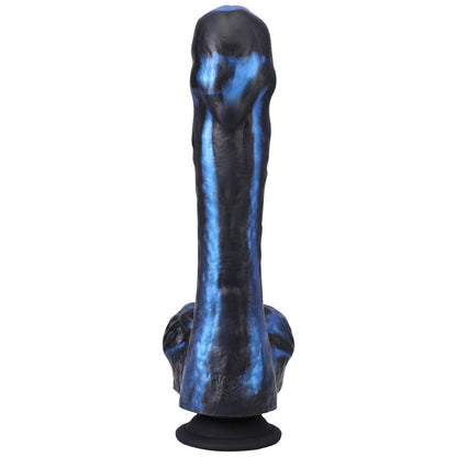 FORT TROFF TENDRIL THRUSTER MINI FUCK MACHINE RECHARGEABLE REMOTE-CONTROLLED SILICONE 8.5 IN. THRUSTING DILDO BLUE/BLACK