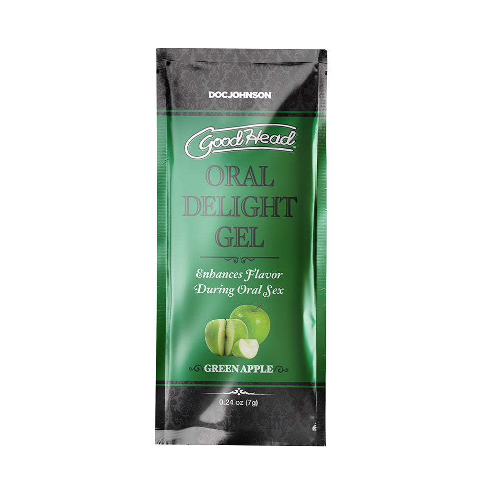 DOC JOHNSON - GOODHEAD ORAL DELIGHT GEL MULTI-FLAVOR 6-PACK 0.24 OZ.