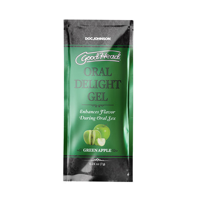DOC JOHNSON - GOODHEAD ORAL DELIGHT GEL MULTI-FLAVOR 6-PACK 0.24 OZ.