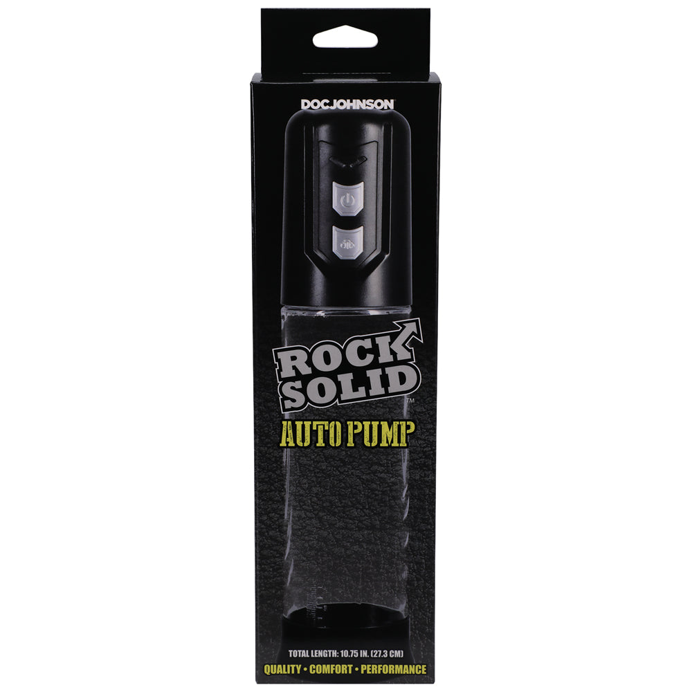 ROCK SOLID AUTO PUMP BLACK/CLEAR