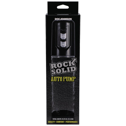 ROCK SOLID AUTO PUMP BLACK/CLEAR