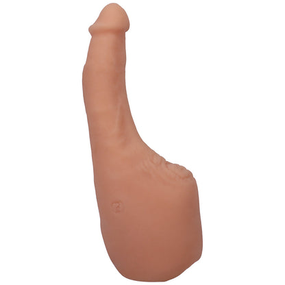 SIGNATURE COCKS TRANSGIRLS LENA MOON ULTRASKYN DUAL DENSITY 4.5 IN. COCK WITH PENETRABLE ASS BEIGE