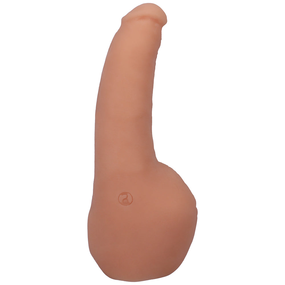 DOC JOHNSON - SIGNATURE COCKS TRANSGÉNERO NATALIE MARS PENE DE DOBLE DENSIDAD DE 4.5 PULGADAS CON CULO PENETRABLE BEIGE