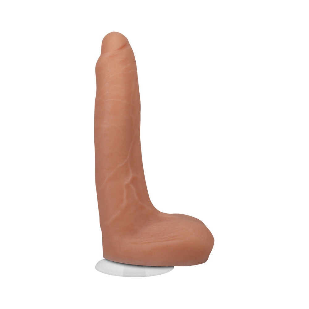 SIGNATURE COCKS OWEN GRAY 9 IN. TRUSKYN SILICONE DILDO WITH VAC-U-LOCK SUCTION CUP