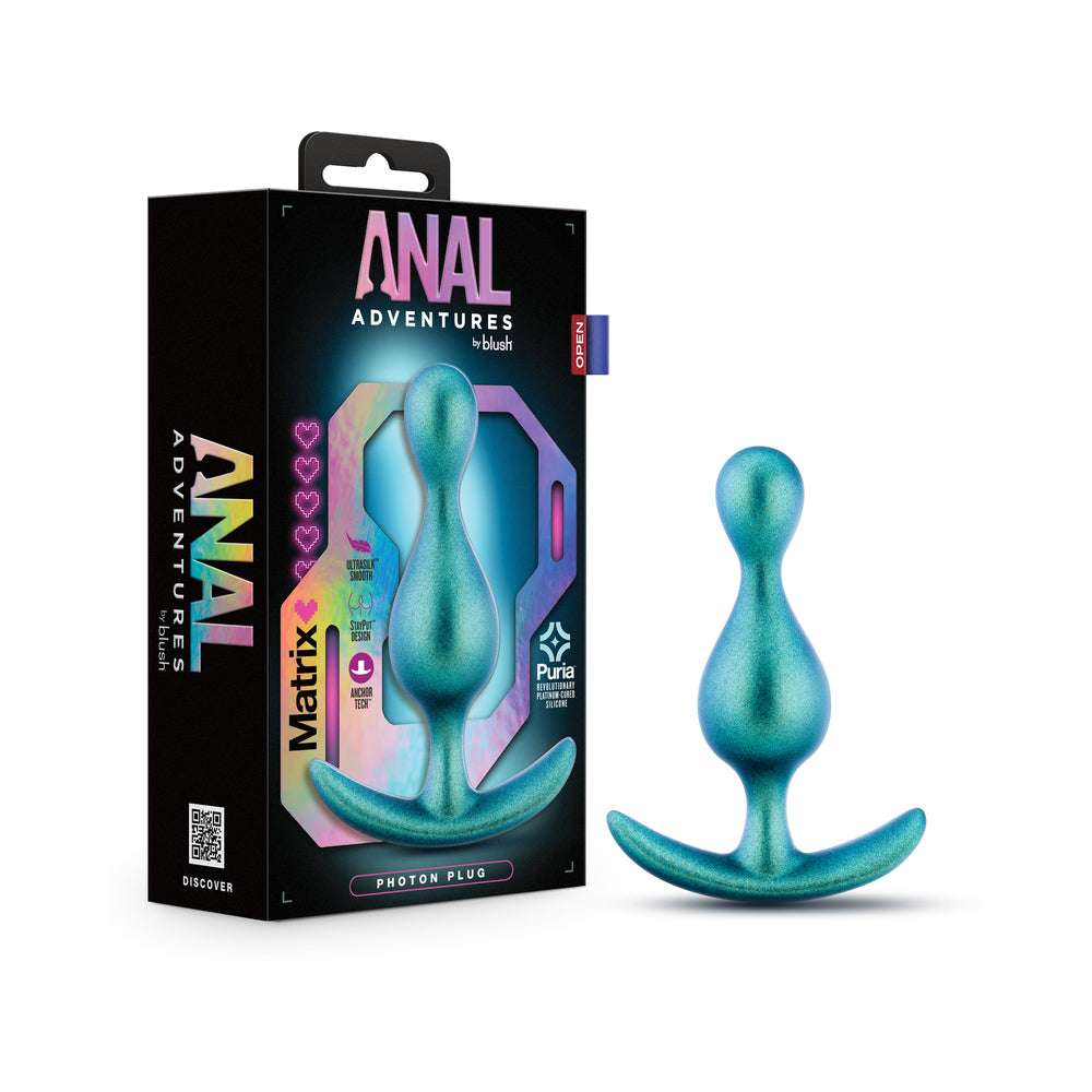 BLUSH - ANAL ADVENTURES MATRIX PHOTON PLUG NEPTUNE TEAL