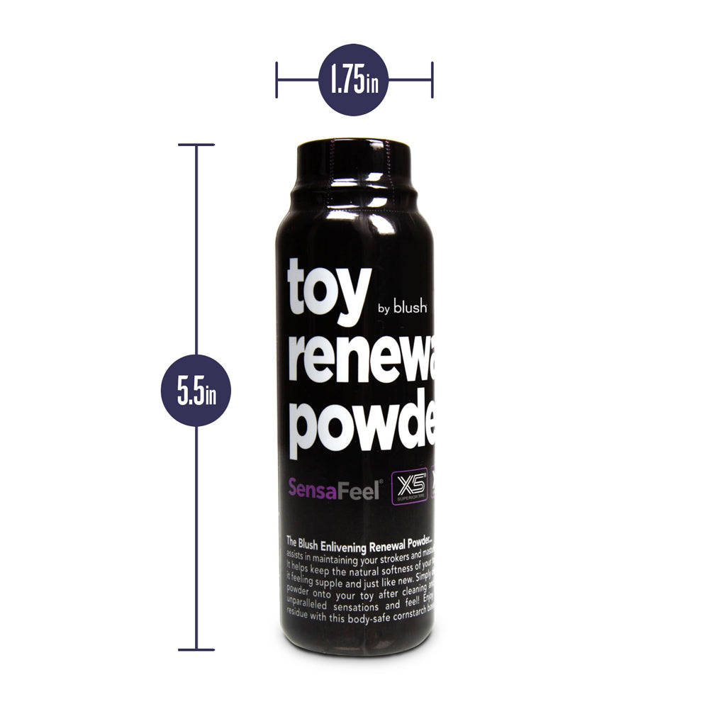BLUSH - SENSAFEEL TOY RENEWAL POWDER 3.4 OZ.