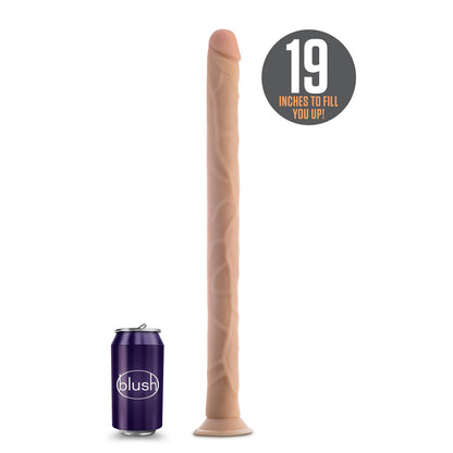 DR. SKIN 19 IN. DILDO BEIGE
