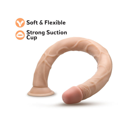 DR. SKIN 19 IN. DILDO BEIGE