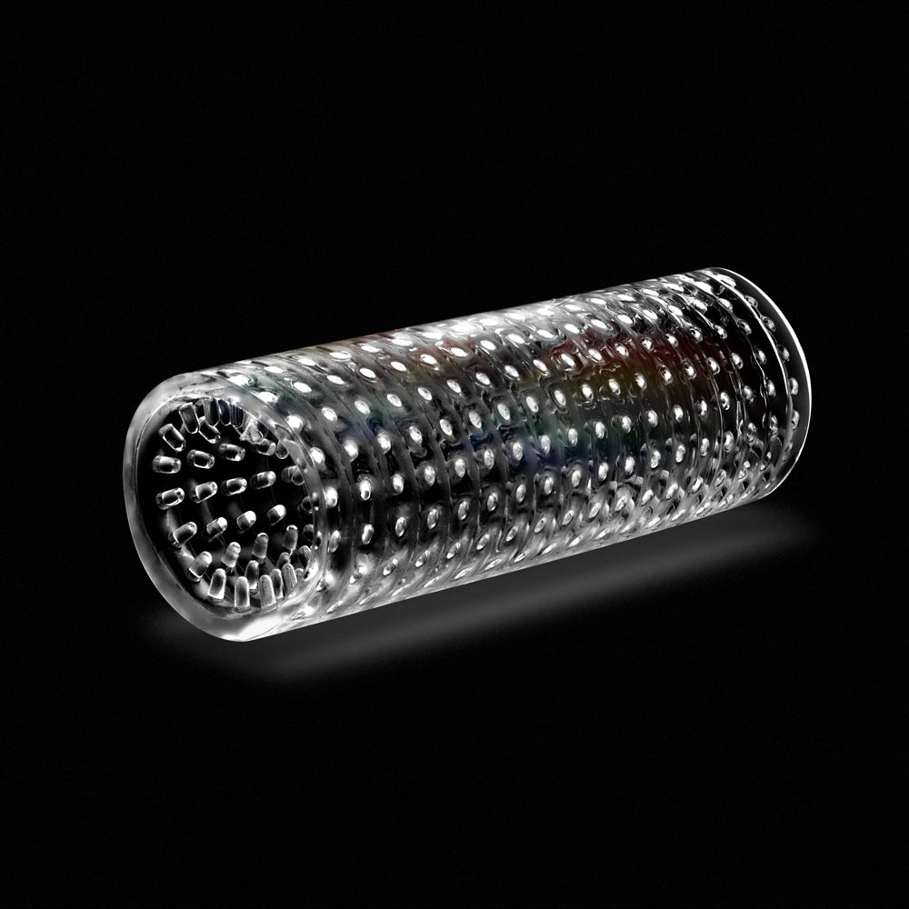 RIZE! STROKEZ STIMULATING STROKER CLEAR