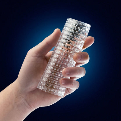 BLUSH - RIZE! STROKEZ STIMULATEUR TRANSPARENT