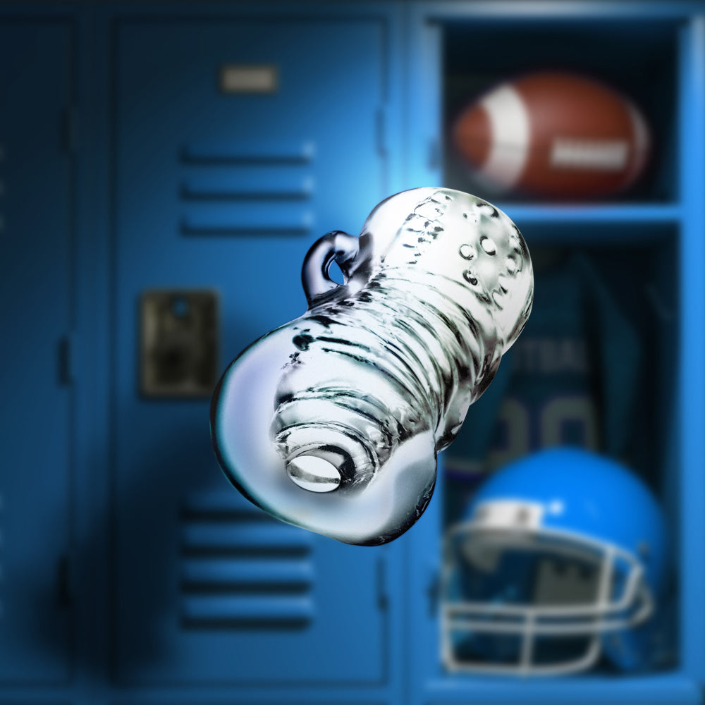 RIZE! SQUEEZY ERGONOMIC STROKER CLEAR