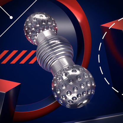 RIZE! FEELZ MULTI-CHAMBERED STROKER CLEAR