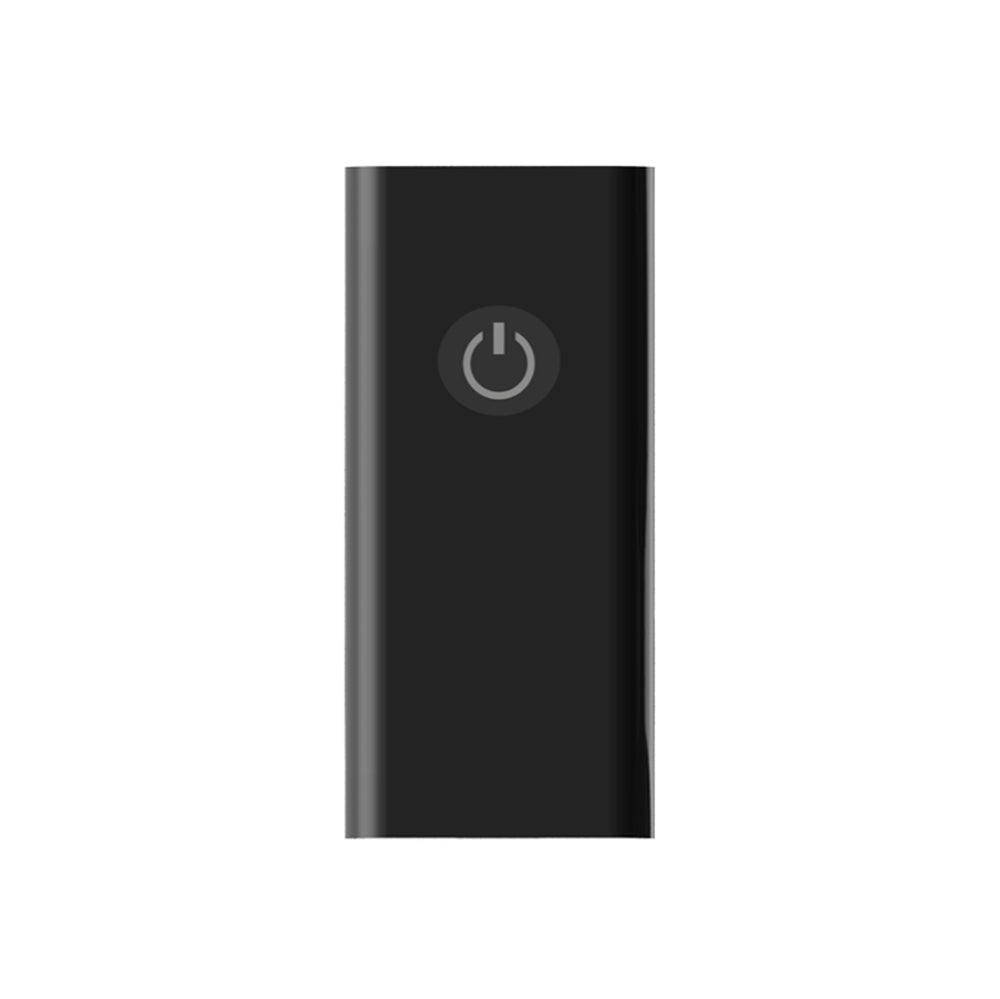 NEXUS - TORNADO TAPÓN ANAL DE SILICONA TEXTURIZADA RECAGABLE GIRATORIO Y VIBRADOR CON CONTROL REMOTO NEGRO